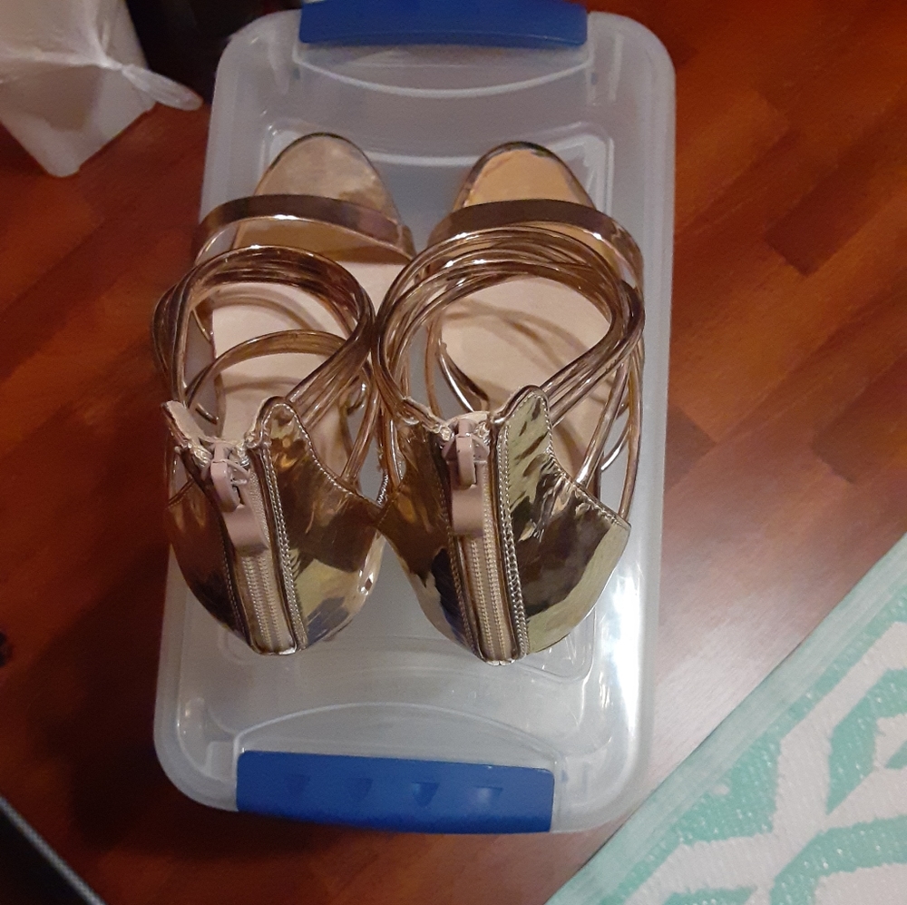 Gold Heels